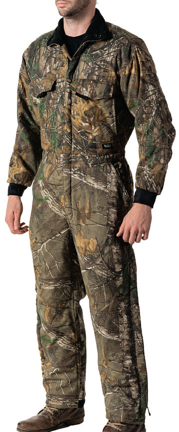 Camo Insulated Coveralls Real Tree